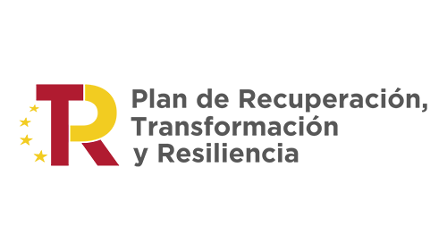 Logo Plan de recuperación, transformación y resiliencia.